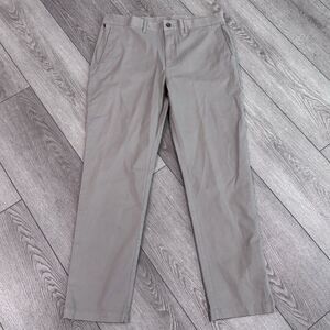 Free Fly Anchor Chino Pants Khaki Mens Size 36x32 Straight leg Casual Travel NWT